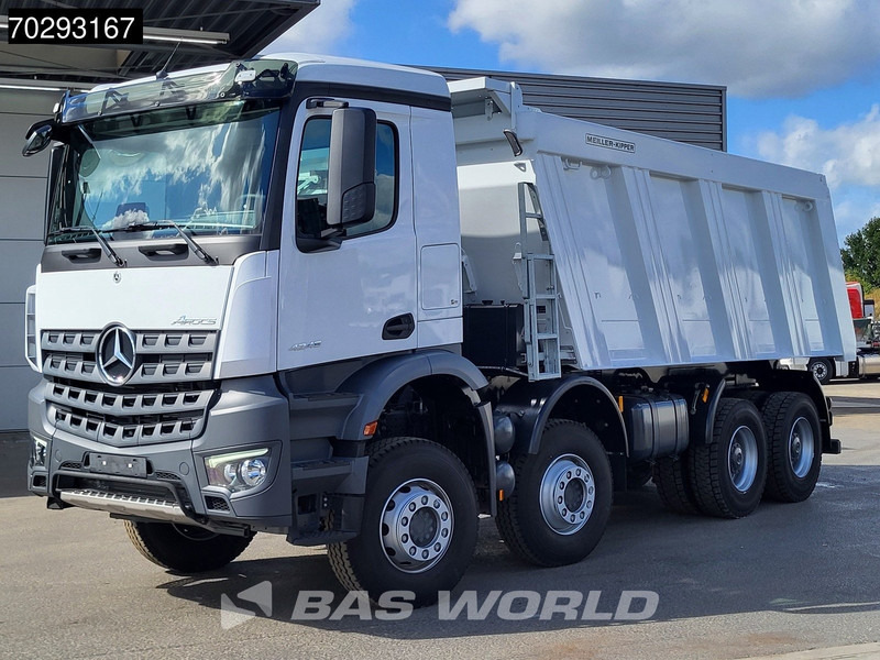 Mercedes-Benz Arocs 4145 8X4 New! 22m3 Meiller Kipper Big-Axle Steelsuspension Manual Euro 3 - Tipper: picture 5 Mercedes-Benz Arocs 4145 8X4 New! 22m3 Meiller Kipper Big-Axle Steelsuspension Manual Euro 3 - Tipper: picture 5