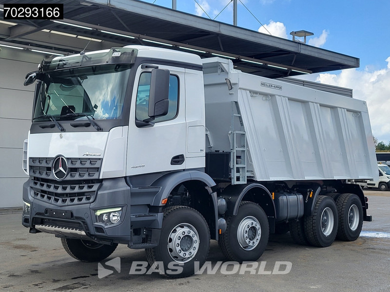 Mercedes-Benz Arocs 4245 8X4 New! 22m3 Meiller Kipper Big-Axle Steelsuspension Manual Euro 3 - Tipper: picture 5 Mercedes-Benz Arocs 4245 8X4 New! 22m3 Meiller Kipper Big-Axle Steelsuspension Manual Euro 3 - Tipper: picture 5