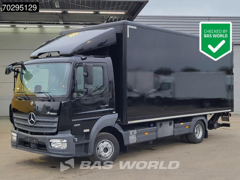 Mercedes-Benz Atego 1221 4X2 12tonner 1500kg Ladebordwand Automatic Airco Euro 6 - Box truck: picture 1 Mercedes-Benz Atego 1221 4X2 12tonner 1500kg Ladebordwand Automatic Airco Euro 6 - Box truck: picture 1