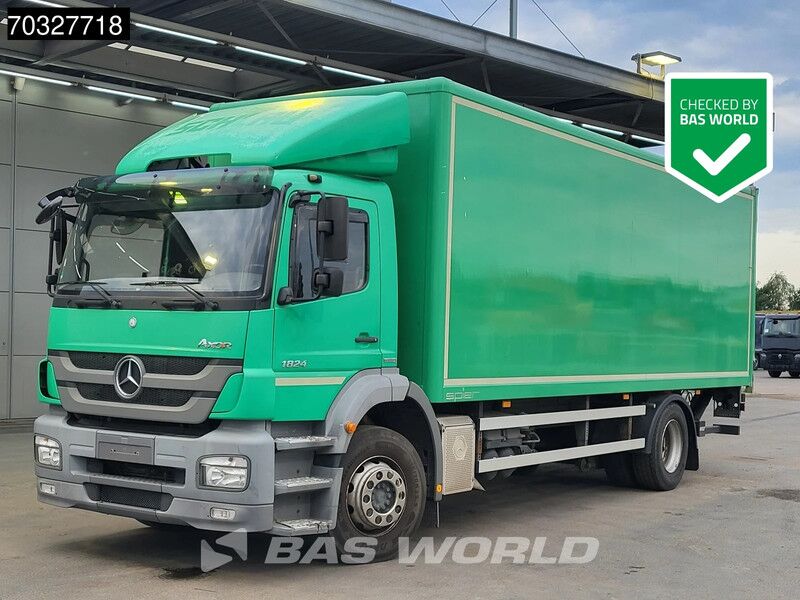 Mercedes-Benz Axor 1824 4X2 2t Tailgate Automatic 7,36m Box Euro 5 - Box truck: picture 1 Mercedes-Benz Axor 1824 4X2 2t Tailgate Automatic 7,36m Box Euro 5 - Box truck: picture 1