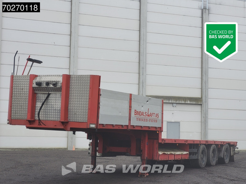 Low loader semi-trailer Närko S8YP42A11 Liftachse+Lenkachse: picture 1