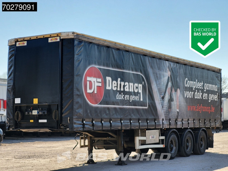 Pacton TPD 339 1xLift+2xLenkachse Kooiaap - Curtainsider semi-trailer: picture 1 Pacton TPD 339 1xLift+2xLenkachse Kooiaap - Curtainsider semi-trailer: picture 1
