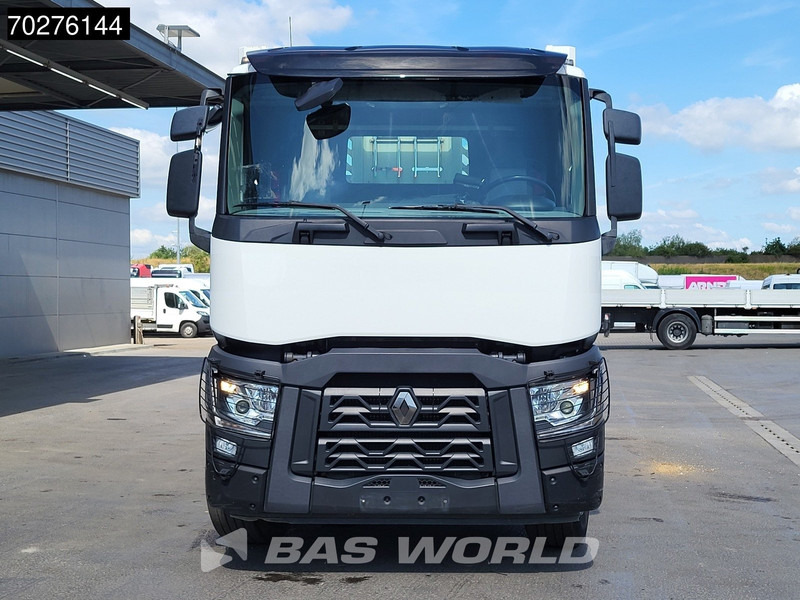 Dropside/ Flatbed truck, Crane truck Renault C 380 8X4 Palfinger PK 23001 EH Remote Lift+Lenkachse Euro 6: picture 13