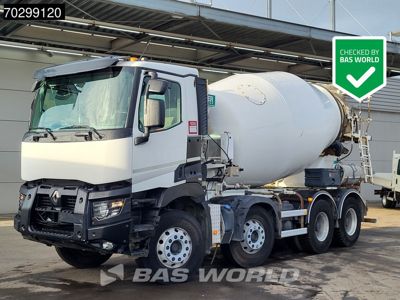Renault C 430 8X4 9m3 Imer LT9-7H Mixer Big-Axle Steelsuspension Automatic Euro 6 - Concrete mixer truck: picture 1 Renault C 430 8X4 9m3 Imer LT9-7H Mixer Big-Axle Steelsuspension Automatic Euro 6 - Concrete mixer truck: picture 1