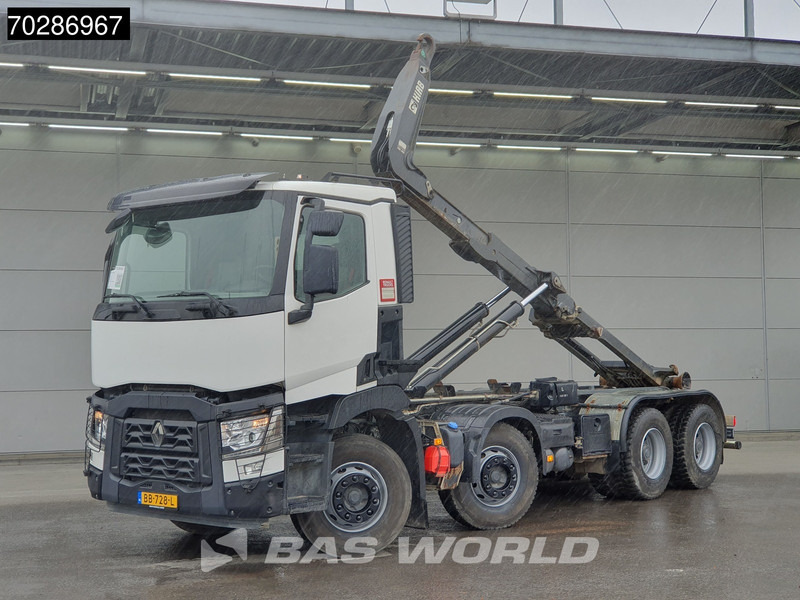 Renault C 430 8X4 NL-Truck Hiab XR21Z59-P-0-2A Hooklift Big-Axle Steelsuspension Euro 6 - Hook lift truck: picture 3 Renault C 430 8X4 NL-Truck Hiab XR21Z59-P-0-2A Hooklift Big-Axle Steelsuspension Euro 6 - Hook lift truck: picture 3