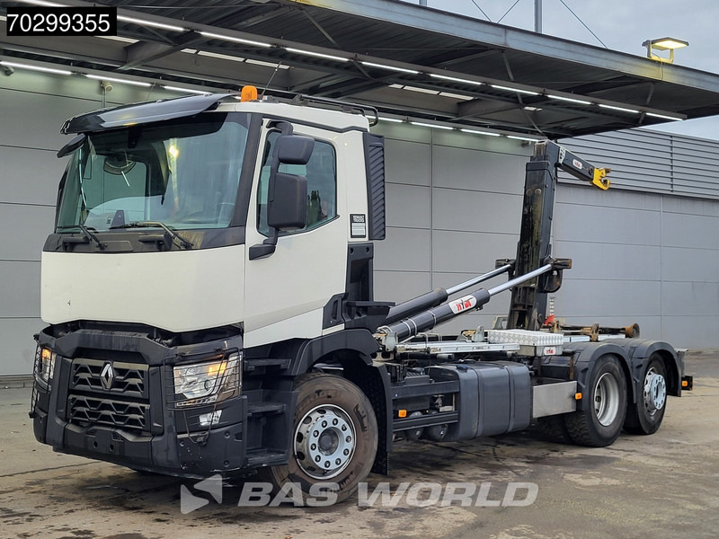 Renault C 460 6X2 20 tons Hyva 20-57-S containersystem Lift+steering Axle Automatic LED - Hook lift truck: picture 3 Renault C 460 6X2 20 tons Hyva 20-57-S containersystem Lift+steering Axle Automatic LED - Hook lift truck: picture 3