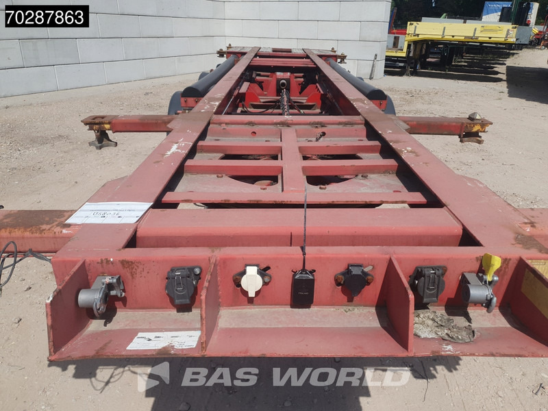 Container transporter/ Swap body semi-trailer Renders R0C16.30 Reinders X Steering: picture 8