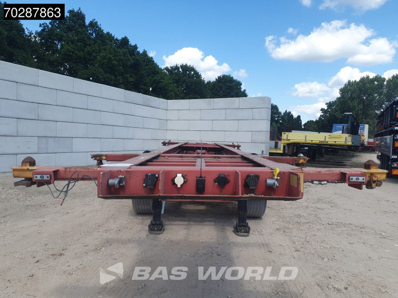 Container transporter/ Swap body semi-trailer Renders R0C16.30 Reinders X Steering: picture 7