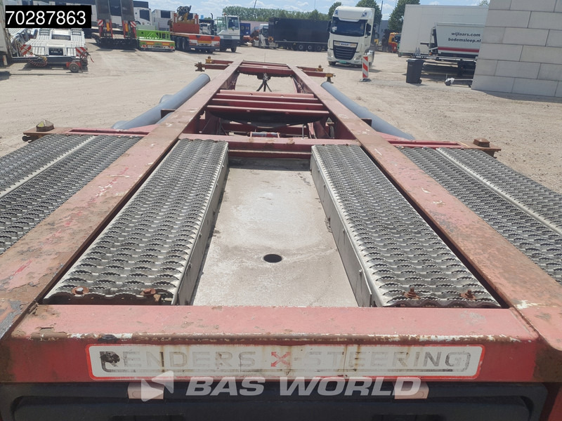 Container transporter/ Swap body semi-trailer Renders R0C16.30 Reinders X Steering: picture 10