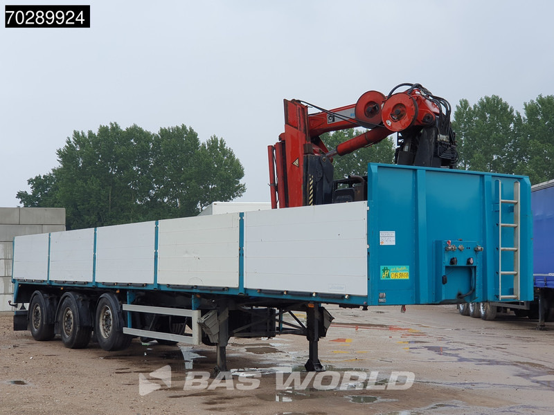 SCHROEDER WIESMOOR S12/27P2-13,2KR 2 steal wheels Liftachse 2 x Lenkachse - Dropside/ Flatbed semi-trailer: picture 3 SCHROEDER WIESMOOR S12/27P2-13,2KR 2 steal wheels Liftachse 2 x Lenkachse - Dropside/ Flatbed semi-trailer: picture 3