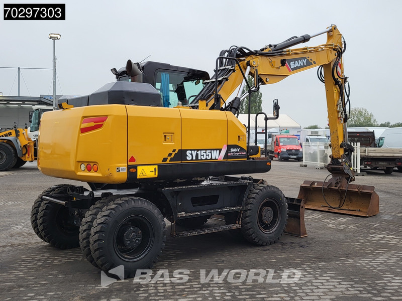 Sany SY155 W - Wheel excavator: picture 5 Sany SY155 W - Wheel excavator: picture 5