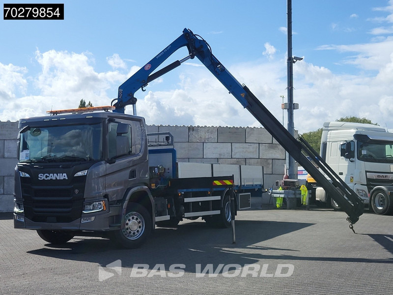 Scania P280 4X2 HMF 1420K-RC Kran Crane Automatic Euro 6 - Dropside/ Flatbed truck, Crane truck: picture 5 Scania P280 4X2 HMF 1420K-RC Kran Crane Automatic Euro 6 - Dropside/ Flatbed truck, Crane truck: picture 5