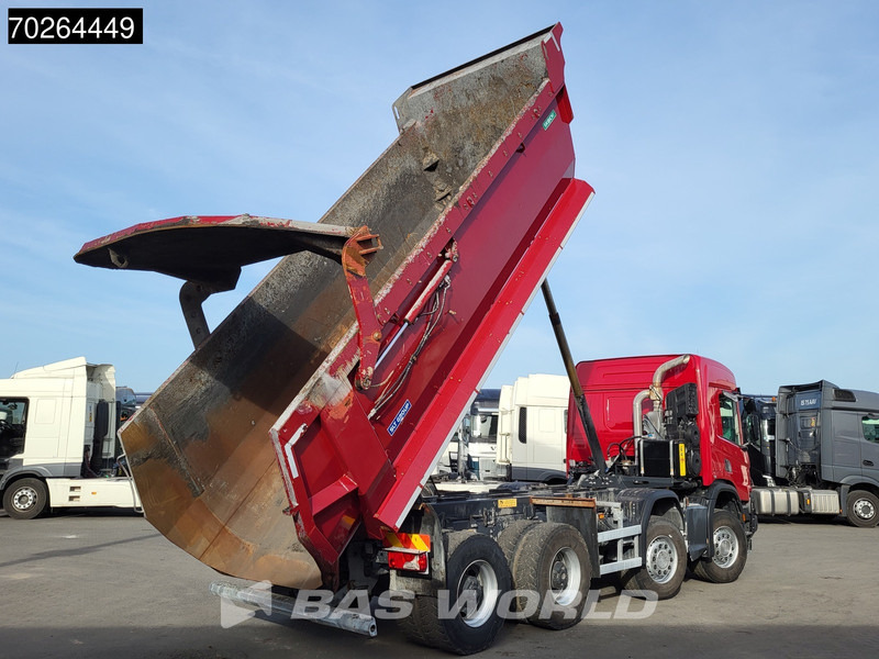 Scania P410 8X4 NL-Truck 19m3 tipper box heating Big-Axle Steelsuspension Automatic - Tipper: picture 5 Scania P410 8X4 NL-Truck 19m3 tipper box heating Big-Axle Steelsuspension Automatic - Tipper: picture 5