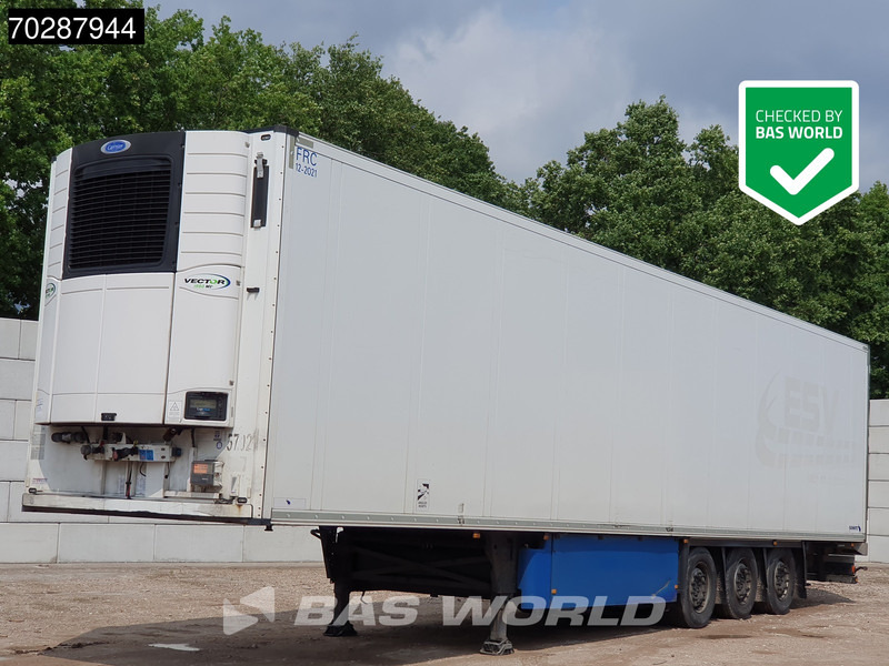 Schmitz Cargobull Carrier Vector 1950MT SCB*S3B 3 axles Blumenbreite Dobbelstock 91m3 - Refrigerator semi-trailer: picture 1 Schmitz Cargobull Carrier Vector 1950MT SCB*S3B 3 axles Blumenbreite Dobbelstock 91m3 - Refrigerator semi-trailer: picture 1