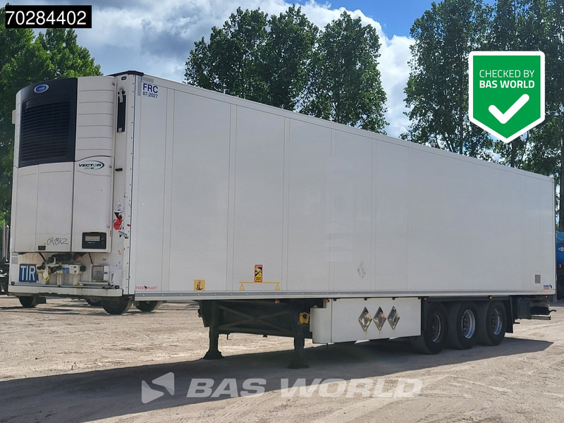 Schmitz Cargobull SCB*S3B 3 axles Doppelstock Doppelverdampfer Blumenbreit Palettenkasten - Refrigerator semi-trailer: picture 1 Schmitz Cargobull SCB*S3B 3 axles Doppelstock Doppelverdampfer Blumenbreit Palettenkasten - Refrigerator semi-trailer: picture 1