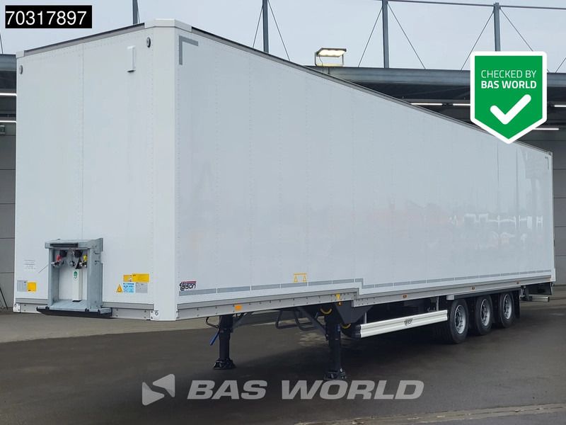 Talson F1227 3 axles NEW Mega Lift Axle - Closed box semi-trailer: picture 1 Talson F1227 3 axles NEW Mega Lift Axle - Closed box semi-trailer: picture 1