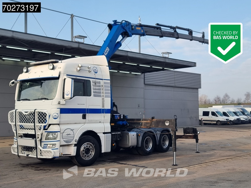 MAN TGX 33.540 TGX 6X4 HMF 4220 6 Extensions Kran XLX Retarder Euro 5 - Tractor unit: picture 1 MAN TGX 33.540 TGX 6X4 HMF 4220 6 Extensions Kran XLX Retarder Euro 5 - Tractor unit: picture 1