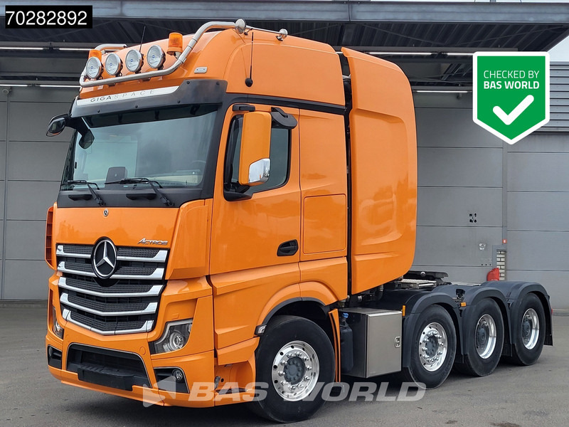 Mercedes-Benz Actros 4163 8X4 180T GigaSpace Retarder Hydrauliek BigAxle Alcoa´s - Tractor unit: picture 1 Mercedes-Benz Actros 4163 8X4 180T GigaSpace Retarder Hydrauliek BigAxle Alcoa´s - Tractor unit: picture 1