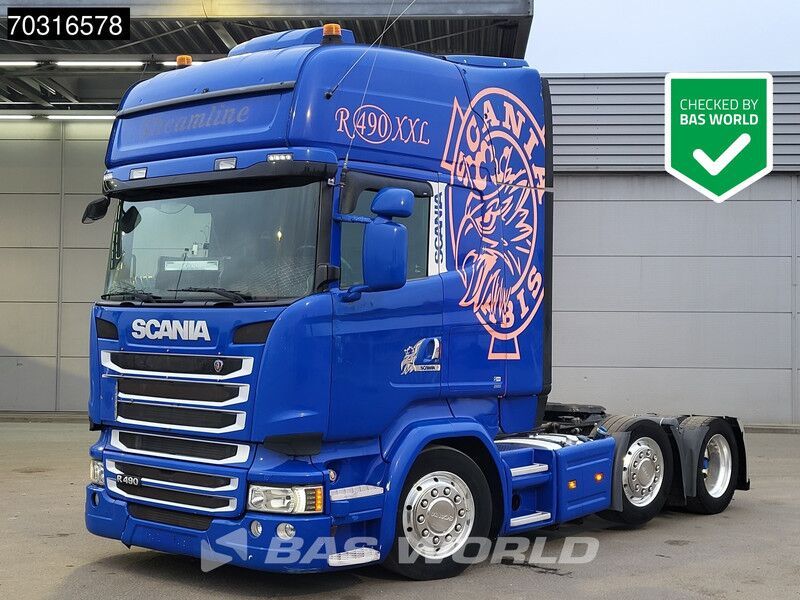Scania R490 6X2 Mega Lift+Lenkachse Retarder 2xTanks Standklima - Tractor unit: picture 1 Scania R490 6X2 Mega Lift+Lenkachse Retarder 2xTanks Standklima - Tractor unit: picture 1