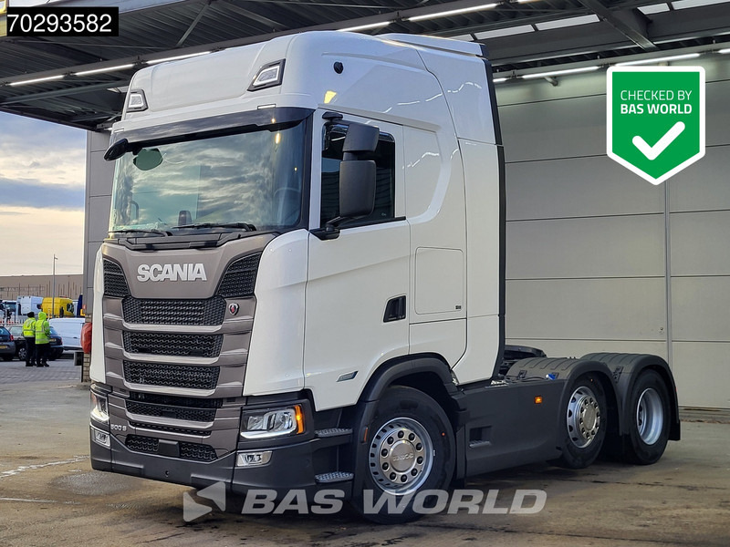 Scania S500 S 6X2 NEW! Retarder Lift+Lenkachse 2x Tanks Full-Air Standklima - Tractor unit: picture 1 Scania S500 S 6X2 NEW! Retarder Lift+Lenkachse 2x Tanks Full-Air Standklima - Tractor unit: picture 1