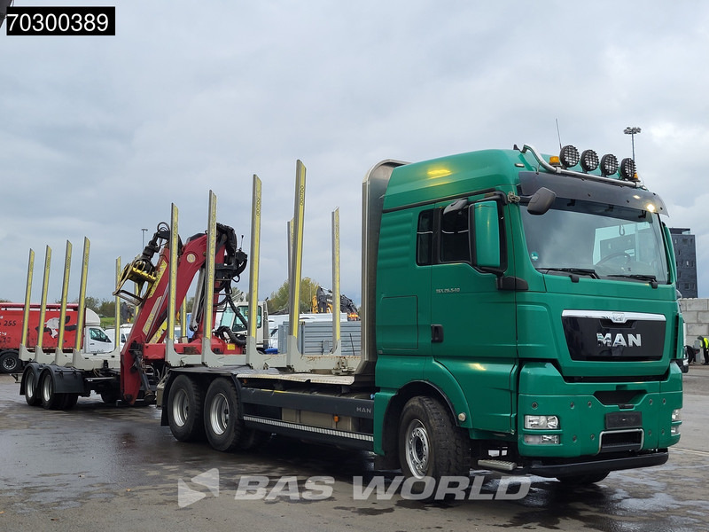 MAN TGX 26.540 6X4 TAJFUN L150Z.96 woodcrane Holztransport Manual Retarder Euro 5 - Truck, Crane truck: picture 3 MAN TGX 26.540 6X4 TAJFUN L150Z.96 woodcrane Holztransport Manual Retarder Euro 5 - Truck, Crane truck: picture 3