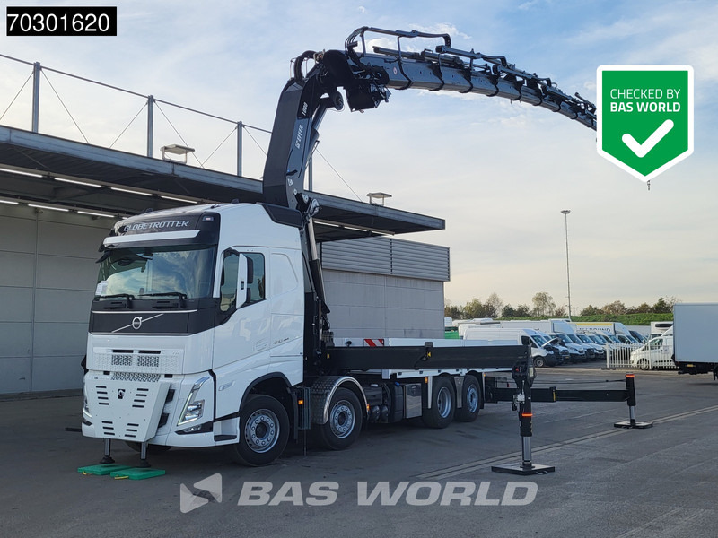 Volvo FH 460 8X2 UNUSED EFFER 1000 9S + 6S Crane + Fly-Jib Lift+Lenkachse VEB+ Euro 6 - Dropside/ Flatbed truck, Crane truck: picture 1 Volvo FH 460 8X2 UNUSED EFFER 1000 9S + 6S Crane + Fly-Jib Lift+Lenkachse VEB+ Euro 6 - Dropside/ Flatbed truck, Crane truck: picture 1