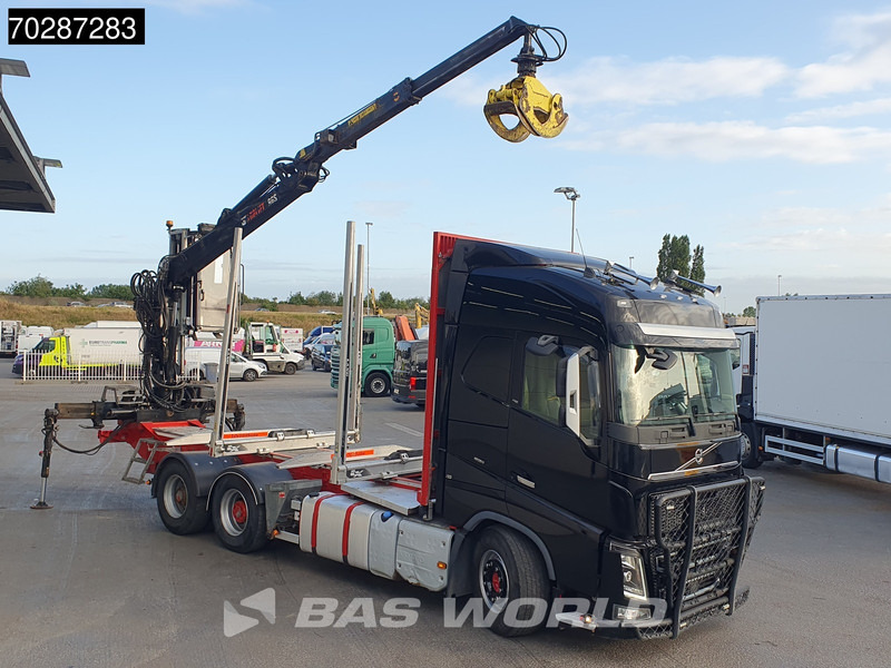 Volvo FH16 750 FH16 6X4 HIAB E96S 79 wood crane Retarder Dynamic-Steering Big-Axle Euro 6 - Timber truck, Crane truck: picture 3 Volvo FH16 750 FH16 6X4 HIAB E96S 79 wood crane Retarder Dynamic-Steering Big-Axle Euro 6 - Timber truck, Crane truck: picture 3