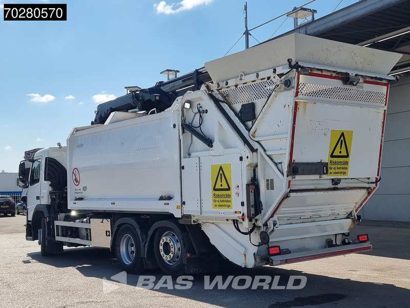 Garbage truck Volvo FM 370 6X2 Hiab X-Hipro 162 Kran GeesinkNorba Lift+Lenkachse VEB Euro 6: picture 18