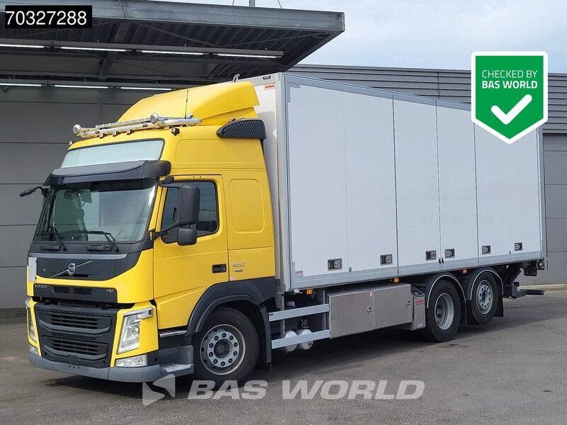 Volvo FM 450 FM 6X2 7,63m Box Retarder Full Air 2t Tailgate Lift Axle - Box truck: picture 1 Volvo FM 450 FM 6X2 7,63m Box Retarder Full Air 2t Tailgate Lift Axle - Box truck: picture 1