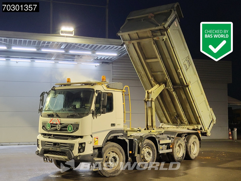 Volvo FMX 450 8X4 15m3 2-way tipper steel suspension Big-Axle Euro 6 - Tipper: picture 1 Volvo FMX 450 8X4 15m3 2-way tipper steel suspension Big-Axle Euro 6 - Tipper: picture 1