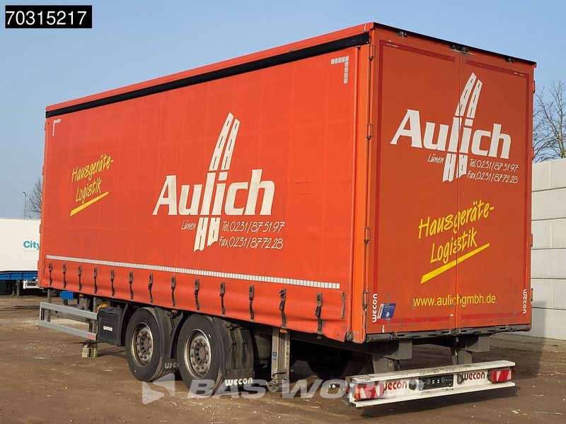 Wecon APZ 218 2 axles Volumen Schiebegardine - Dropside/ Flatbed trailer: picture 2 Wecon APZ 218 2 axles Volumen Schiebegardine - Dropside/ Flatbed trailer: picture 2