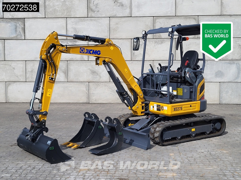 XCMG XE27 E FACTORY WARRANTY - KUBOTA ENGINE - Mini excavator: picture 1 XCMG XE27 E FACTORY WARRANTY - KUBOTA ENGINE - Mini excavator: picture 1