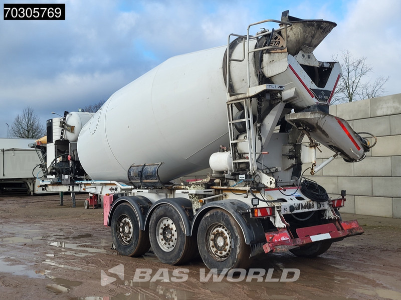Zappmix 12m3 Lifting Axle Cement - Concrete mixer semi-trailer: picture 2 Zappmix 12m3 Lifting Axle Cement - Concrete mixer semi-trailer: picture 2