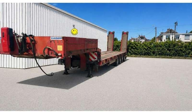 Kaiser 4 ESSIEUX - Low loader semi-trailer: picture 1 Kaiser 4 ESSIEUX - Low loader semi-trailer: picture 1