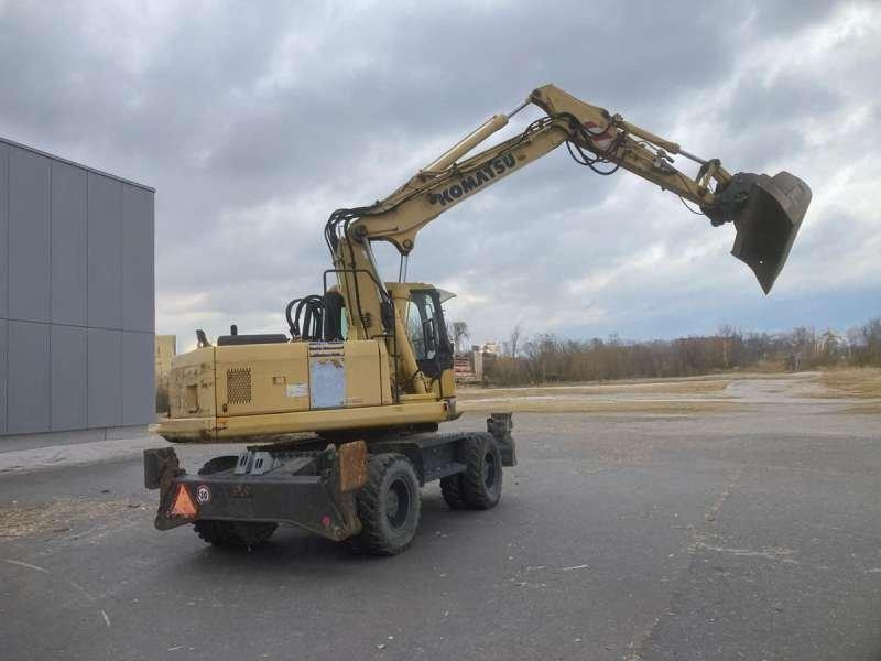 Komatsu PW160-7K - Wheel excavator: picture 2 Komatsu PW160-7K - Wheel excavator: picture 2