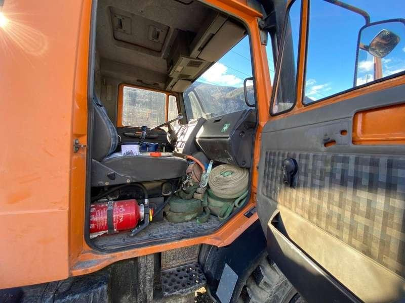Tipper Mercedes UNIMOG U 140 MACHINE SUISSE: picture 32