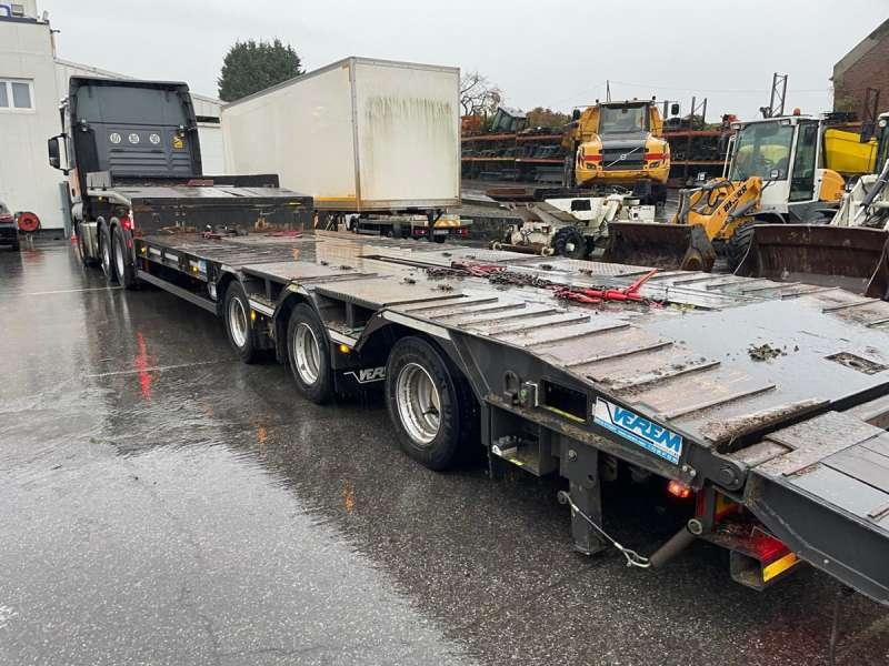 Verem Porte Engins 3 ESSIEUX - Low loader semi-trailer: picture 2 Verem Porte Engins 3 ESSIEUX - Low loader semi-trailer: picture 2