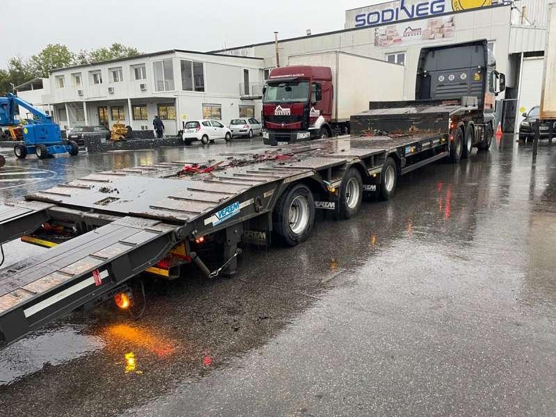 Verem Porte Engins 3 ESSIEUX - Low loader semi-trailer: picture 5 Verem Porte Engins 3 ESSIEUX - Low loader semi-trailer: picture 5