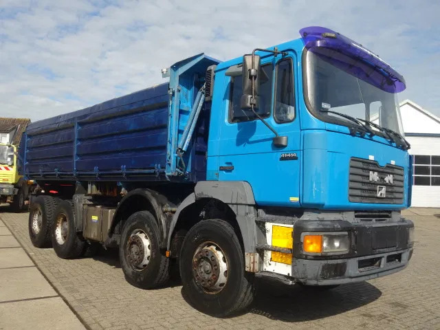 MAN 41-414 MEILLER KIPPER 8X4,MANUAL POMP - Tipper: picture 3 MAN 41-414 MEILLER KIPPER 8X4,MANUAL POMP - Tipper: picture 3