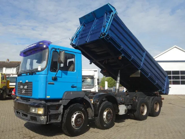 MAN 41-414 MEILLER KIPPER 8X4,MANUAL POMP - Tipper: picture 2 MAN 41-414 MEILLER KIPPER 8X4,MANUAL POMP - Tipper: picture 2