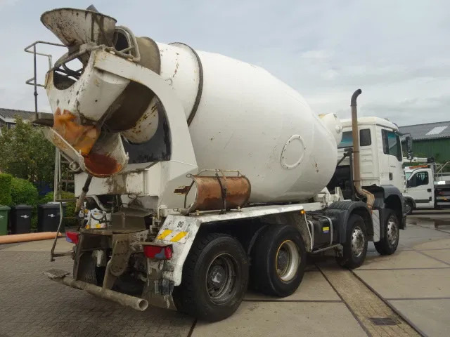 MAN TGA 35.360 8X4 MIXER STEEL SPRINGS BIG AXELS MANUAL POMP - Concrete mixer truck: picture 3 MAN TGA 35.360 8X4 MIXER STEEL SPRINGS BIG AXELS MANUAL POMP - Concrete mixer truck: picture 3
