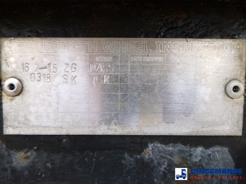 Tank semi-trailer Crane Fruehauf Bitumen tank inox 28 m3 / 1 comp: picture 19 Tank semi-trailer Crane Fruehauf Bitumen tank inox 28 m3 / 1 comp: picture 19