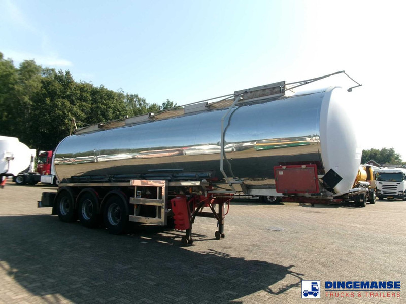 Crane Fruehauf Chemical ACID tank inox 30 m3 / 1 comp - Tank semi-trailer: picture 2 Crane Fruehauf Chemical ACID tank inox 30 m3 / 1 comp - Tank semi-trailer: picture 2
