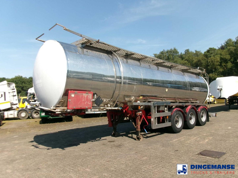 Crane Fruehauf Chemical ACID tank inox 30 m3 / 1 comp - Tank semi-trailer: picture 1 Crane Fruehauf Chemical ACID tank inox 30 m3 / 1 comp - Tank semi-trailer: picture 1