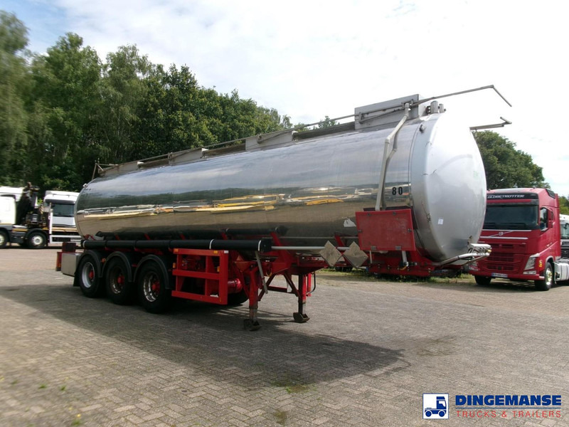 Crane Fruehauf Chemical ACID tank inox 30 m3 / 1 comp - Tank semi-trailer: picture 2 Crane Fruehauf Chemical ACID tank inox 30 m3 / 1 comp - Tank semi-trailer: picture 2