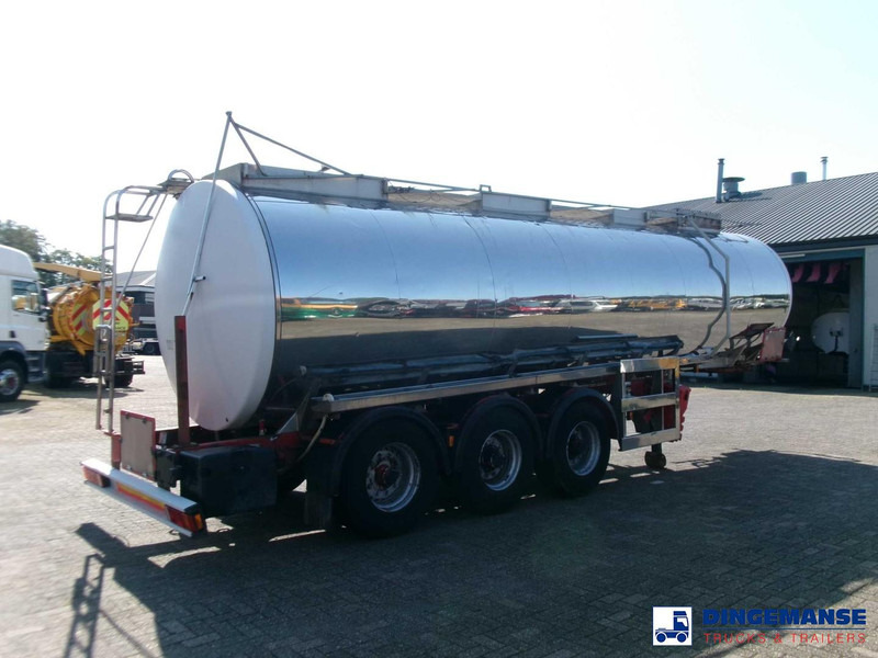 Crane Fruehauf Chemical ACID tank inox 30 m3 / 1 comp - Tank semi-trailer: picture 4 Crane Fruehauf Chemical ACID tank inox 30 m3 / 1 comp - Tank semi-trailer: picture 4