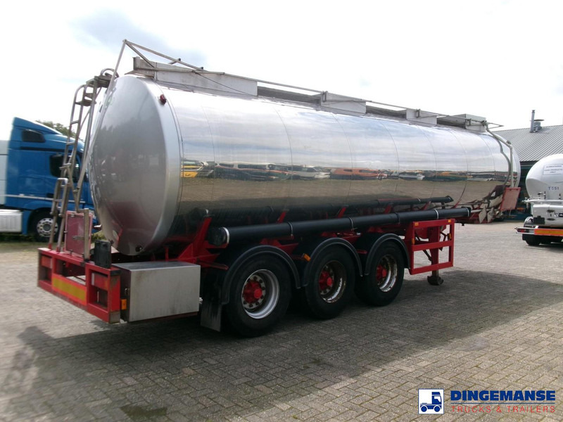 Crane Fruehauf Chemical ACID tank inox 30 m3 / 1 comp - Tank semi-trailer: picture 3 Crane Fruehauf Chemical ACID tank inox 30 m3 / 1 comp - Tank semi-trailer: picture 3