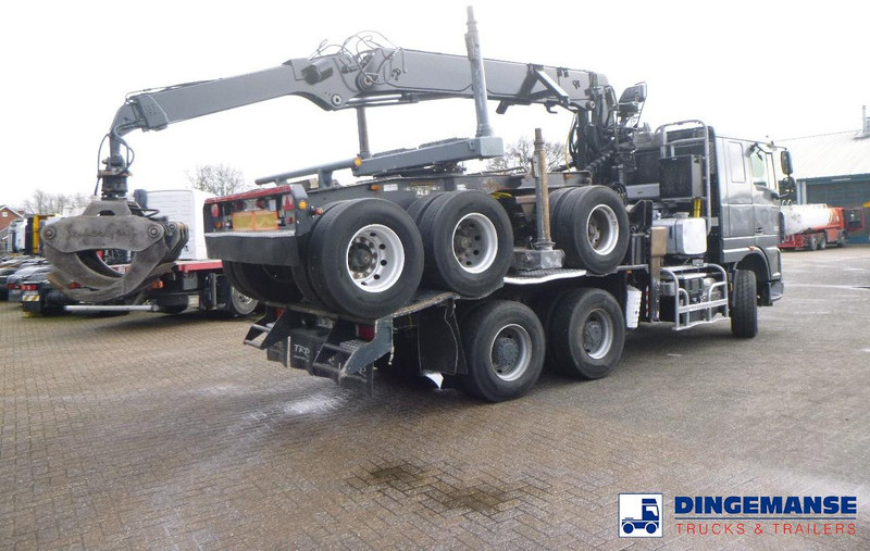 DAF XF 105.510 6x4 + Loglift F281S83 crane / timber truck + dolly - Timber truck, Crane truck: picture 4 DAF XF 105.510 6x4 + Loglift F281S83 crane / timber truck + dolly - Timber truck, Crane truck: picture 4