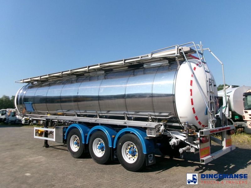 Feldbinder Chemical tank inox 30 m3 / 1 comp + pump - Tank semi-trailer: picture 4 Feldbinder Chemical tank inox 30 m3 / 1 comp + pump - Tank semi-trailer: picture 4