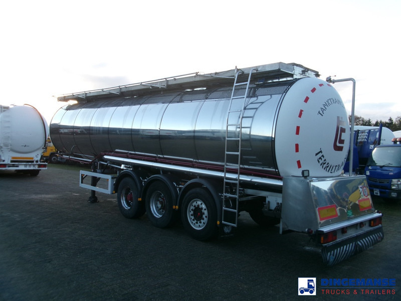 Feldbinder Chemical tank inox 33.5 m3 / 1 comp + pump - Tank semi-trailer: picture 3 Feldbinder Chemical tank inox 33.5 m3 / 1 comp + pump - Tank semi-trailer: picture 3